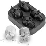 molde de hielo calavera