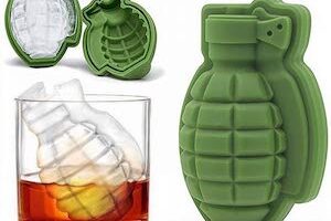 Hielos: Todos los tipos-Refrescantes y versátiles. 37 molde para hielo con forma de granada