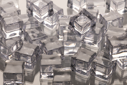 hielos artificiales decorativos de plastico