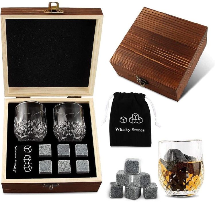 whisky stones set